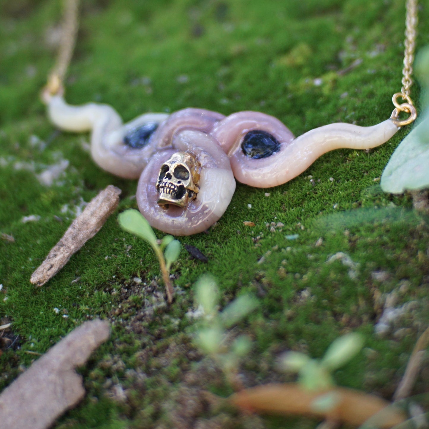 Worm Deity Necklace