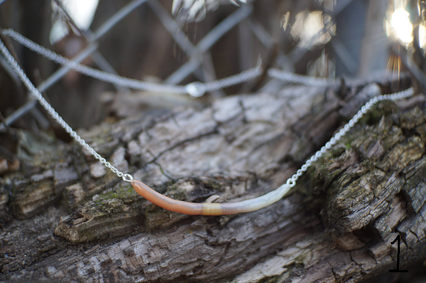 Long Worm Necklace