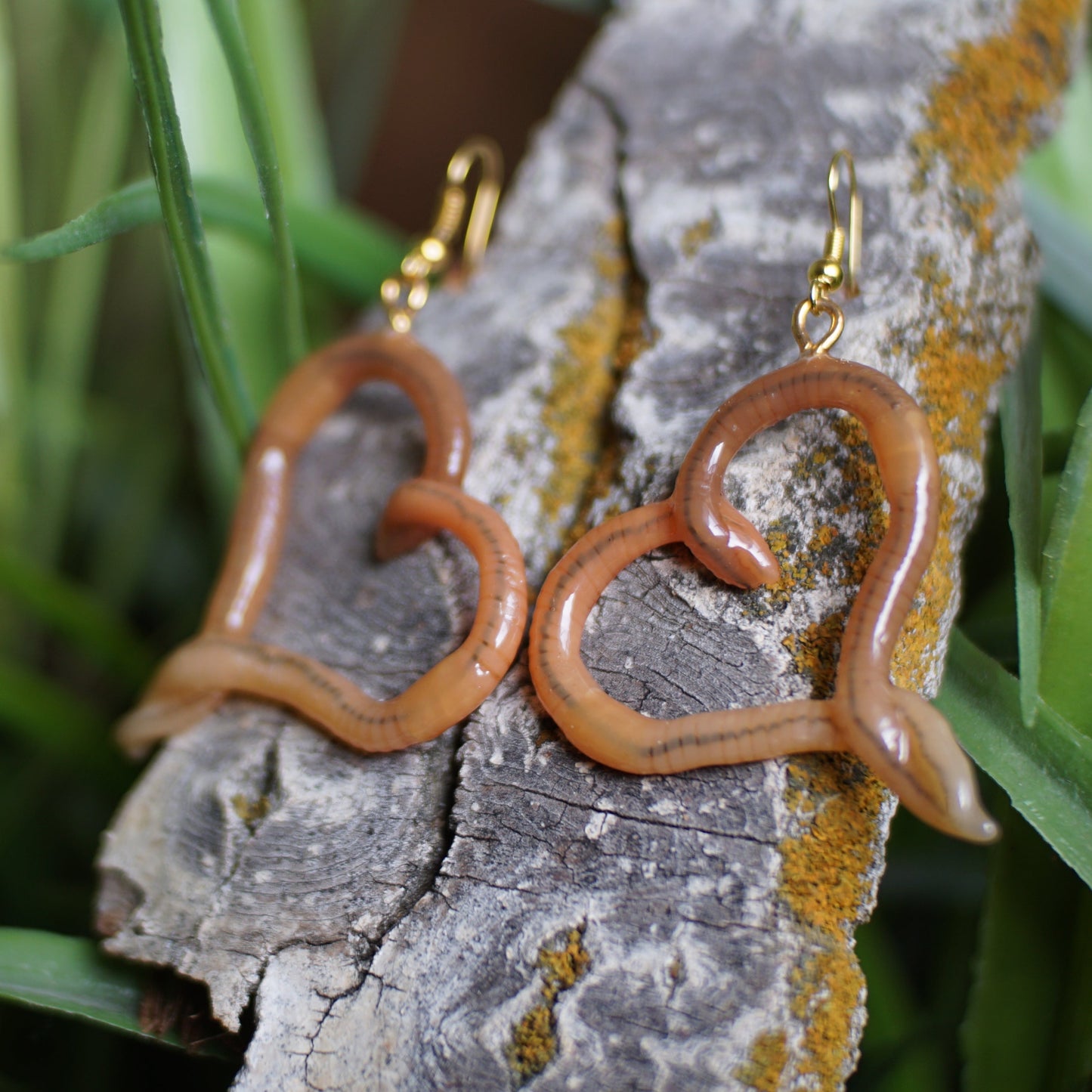 Worms in Love Earrings