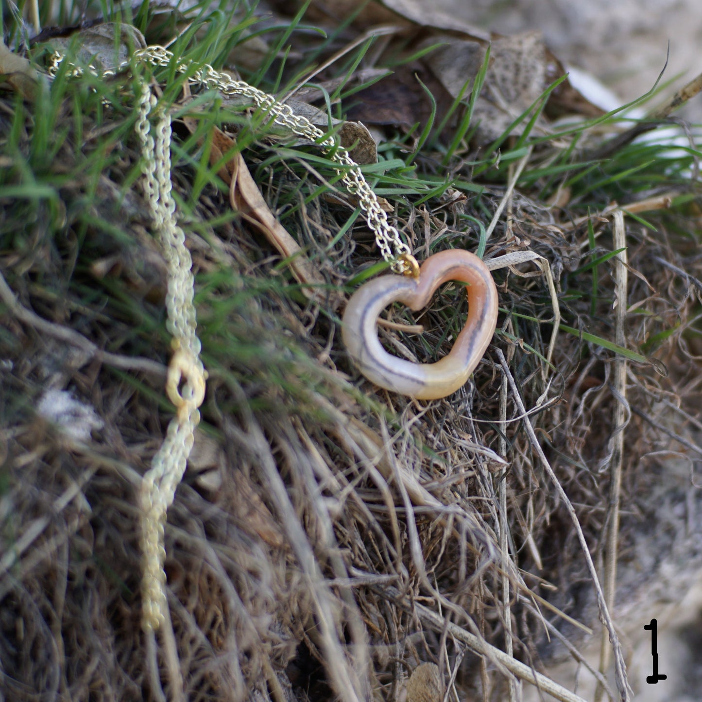 Heart Worm Necklace