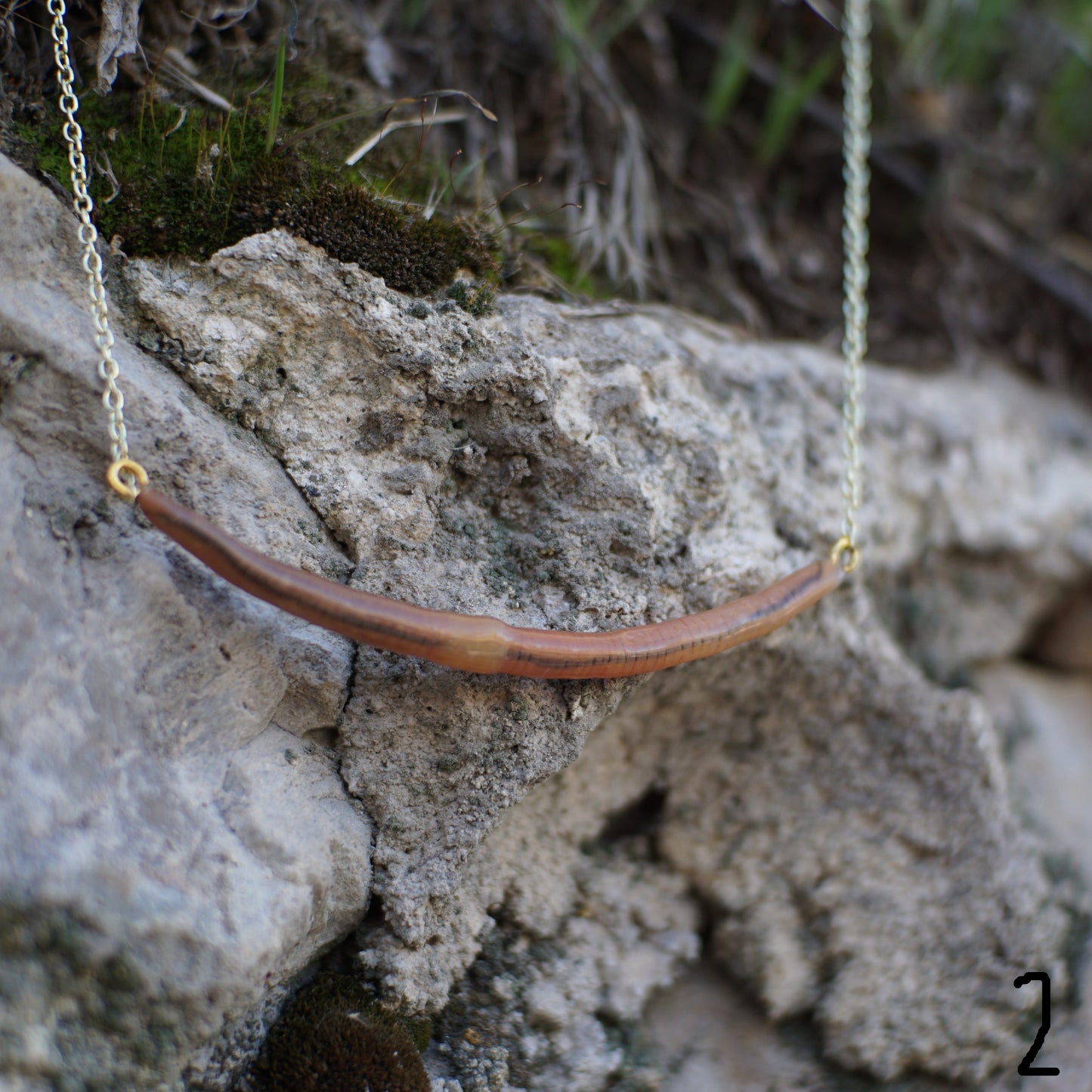 Long Worm Necklace