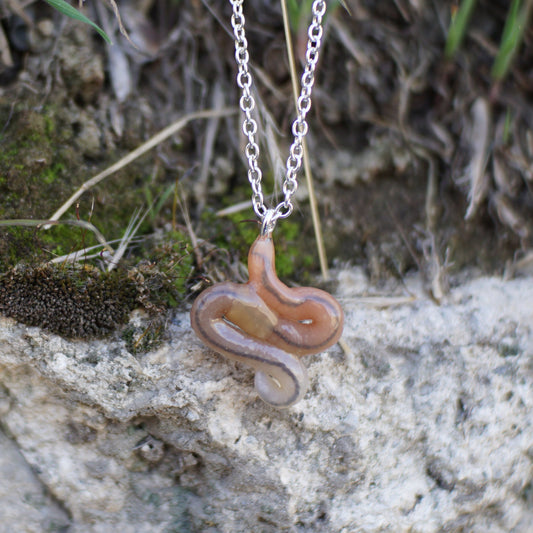 Snaking Worm Necklace