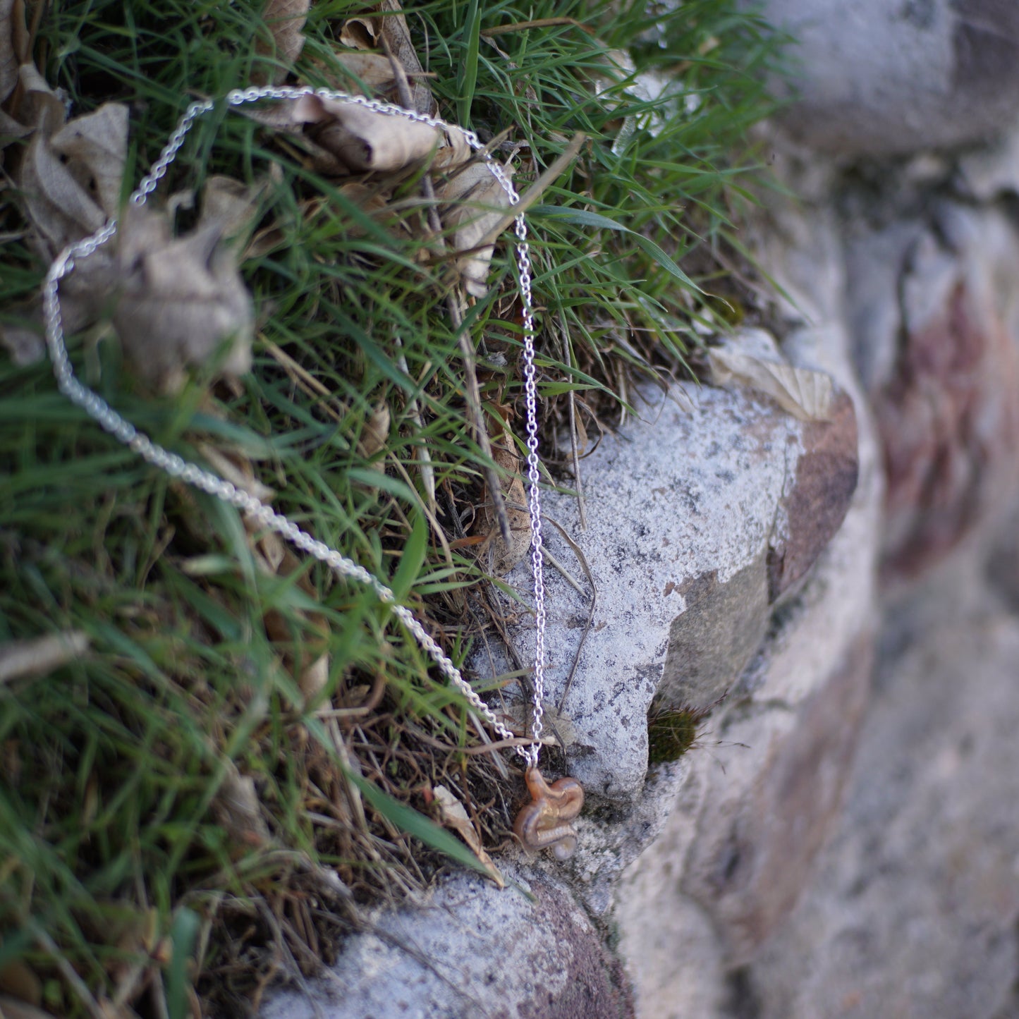 Snaking Worm Necklace