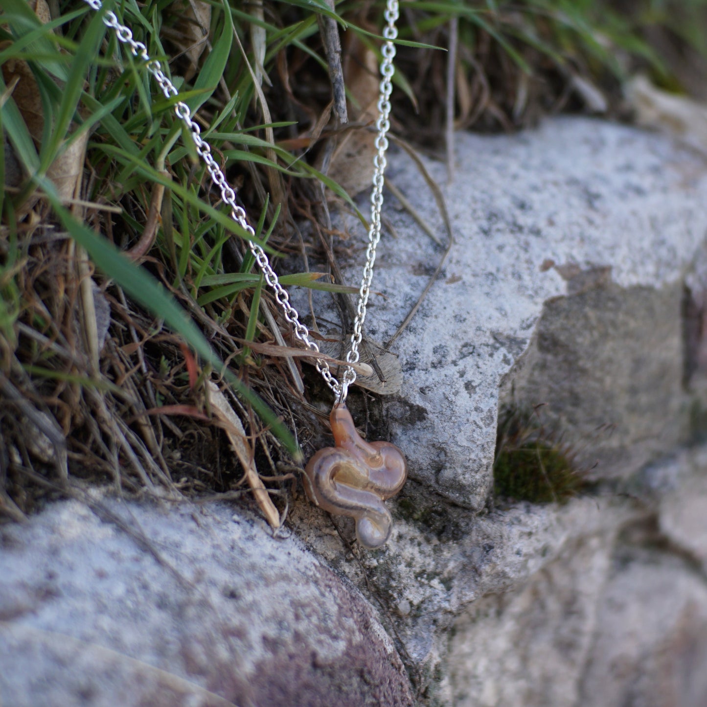 Snaking Worm Necklace