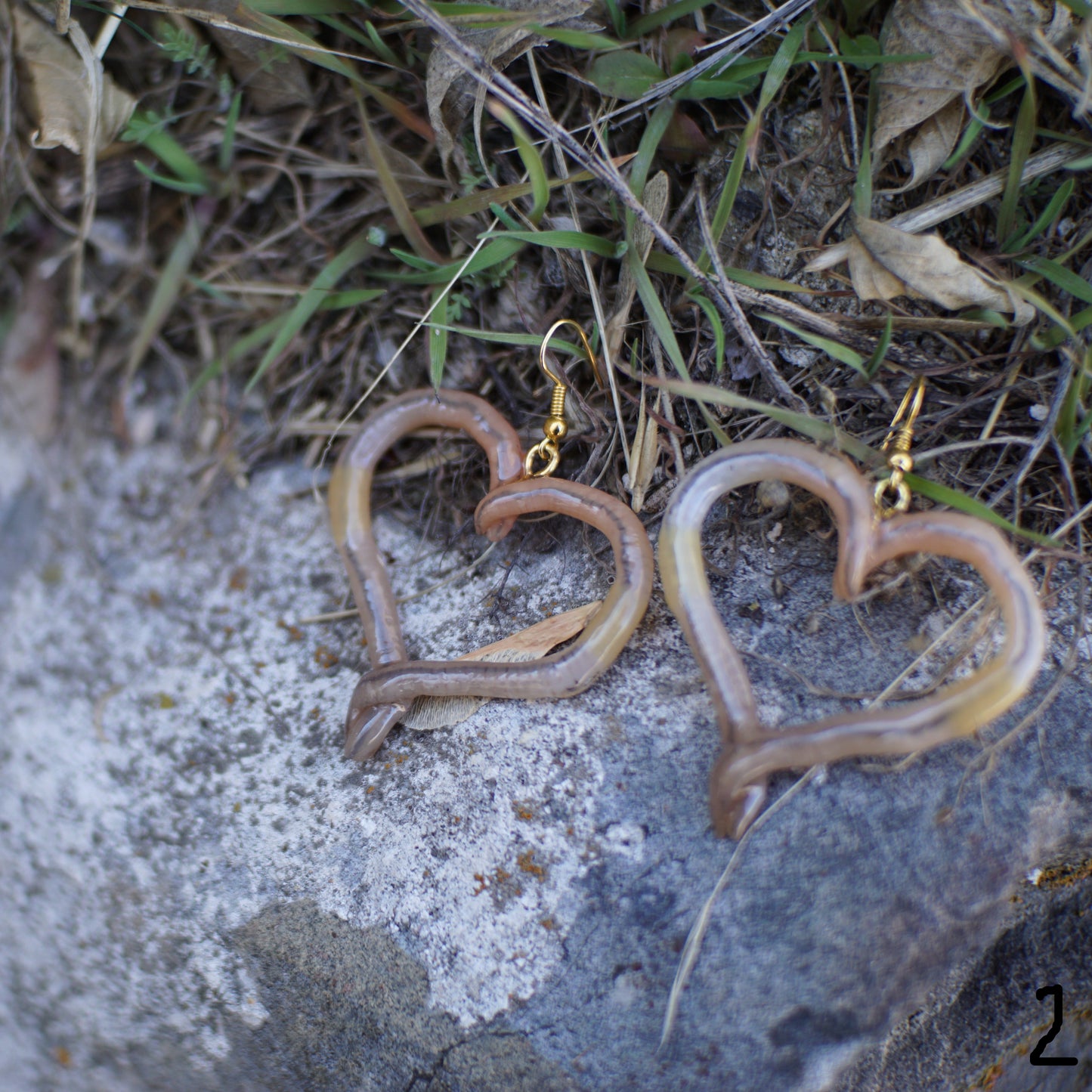 Worms in Love Earrings