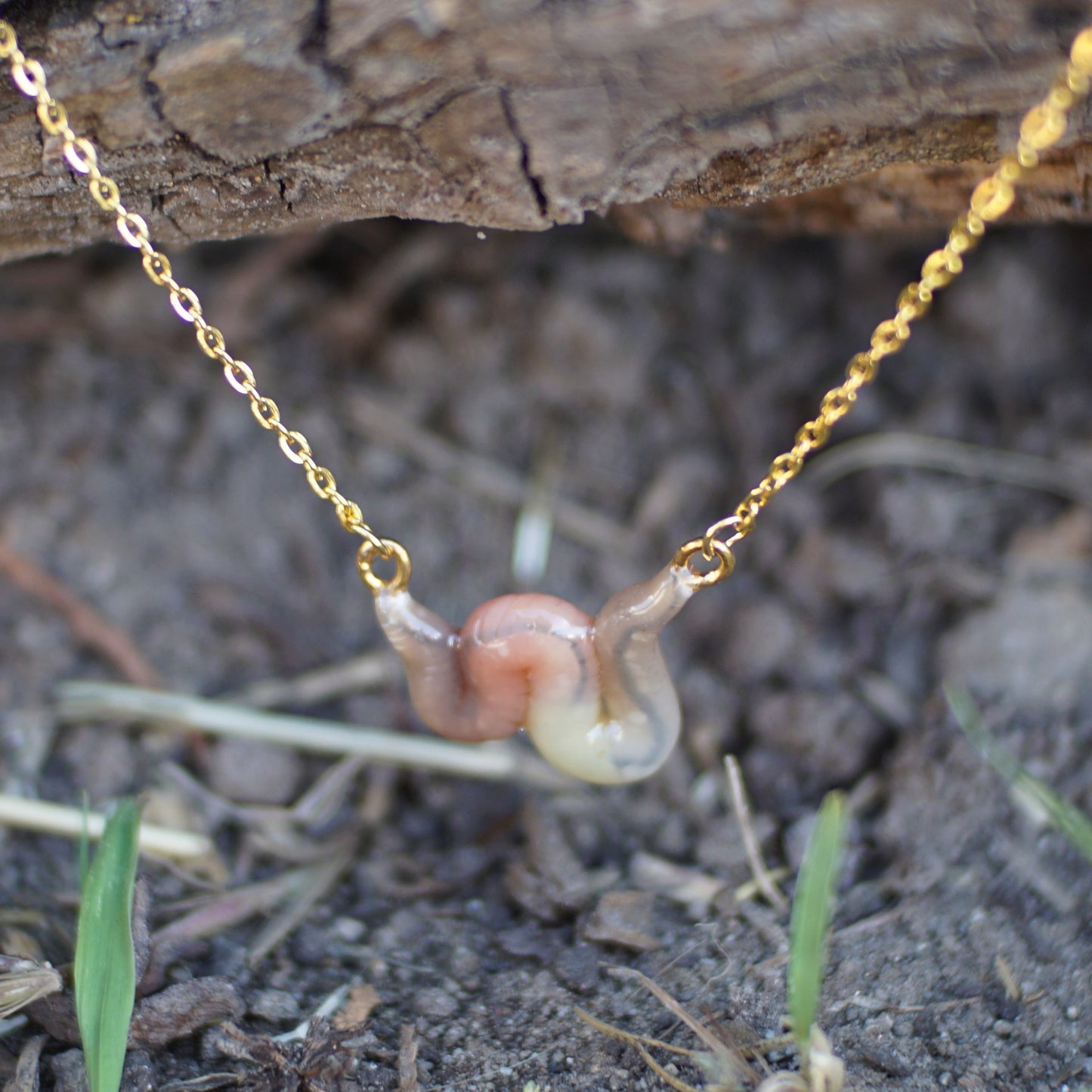 Wavy Worm Necklace (4 Styles)