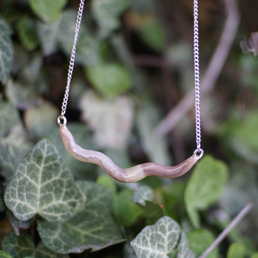 Wavy Worm Necklace (4 Styles)