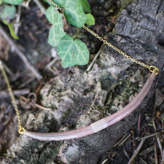 Long Worm Necklace (2 Styles)