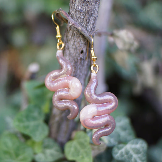 Wavy Worm Earrings (Multiple Styles)