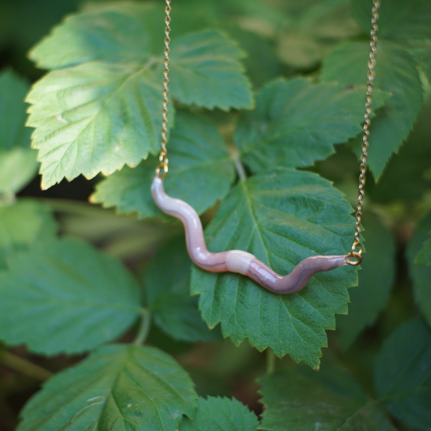 Wavy Worm Necklace (4 Styles)