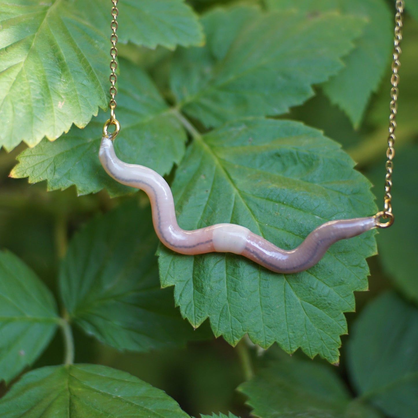Wavy Worm Necklace (4 Styles)
