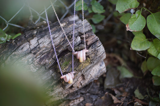 Worm Coil Necklace