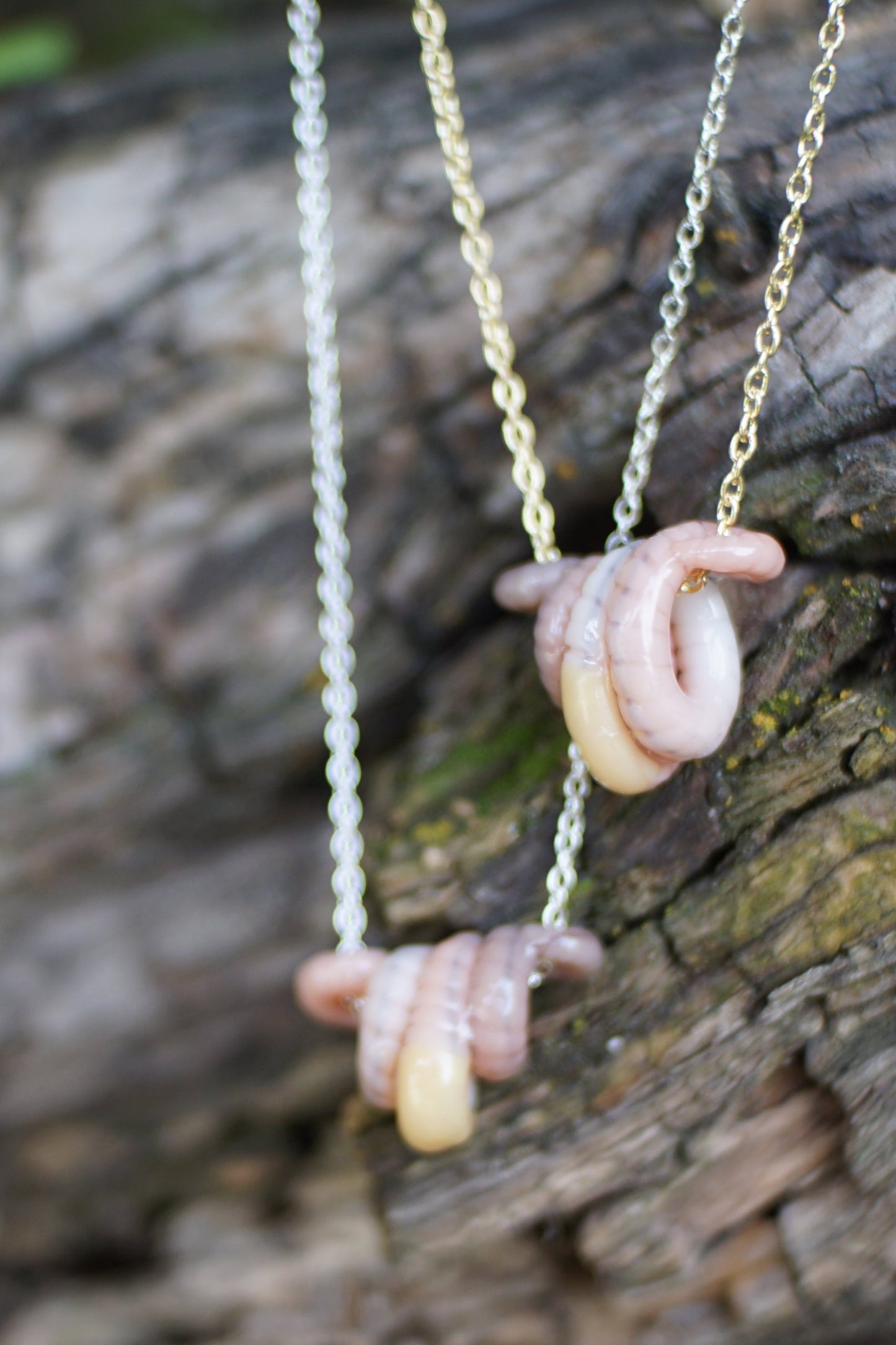 Worm Coil Necklace